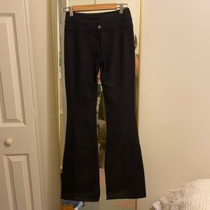 LULULEMON FLARE YOGA PANTS SIZE 4 TALL